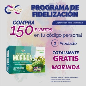 PRODUCTO FIDEL. ABRIL - MORINDA