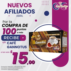 NUEVOS INGRESOS ABRIL - GANNOTUS