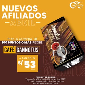 NUEVOS INGRESOS ABRIL - GANNOTUS