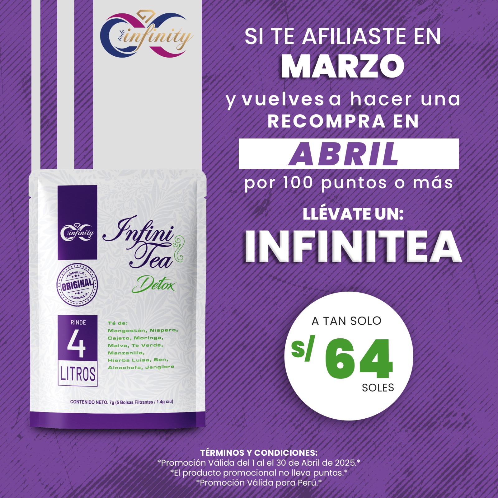 RECOMPRA ABRIL - INFINITEA PERÚ
