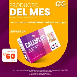 PRODUCTO DEL MES PERU - JUNIO - CALCIPLUS