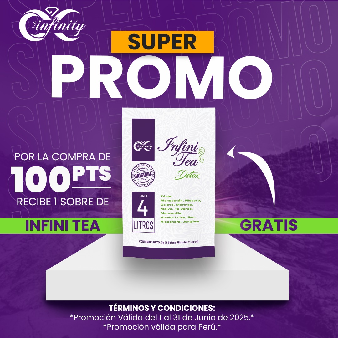 1 SOBRE TE INFINITY X 100 P - GRATIS
