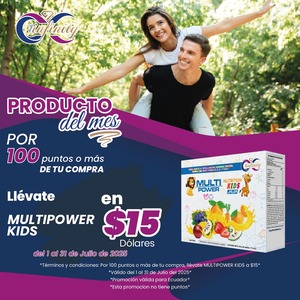 PRODUCTO DEL MES JULIO - MULTIPOWER KIDS