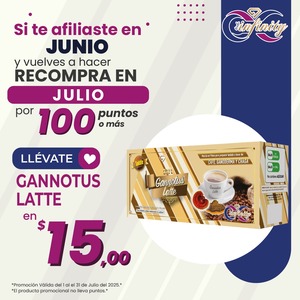 RECOMPRA JUNIO - GANNOTUS LATTE