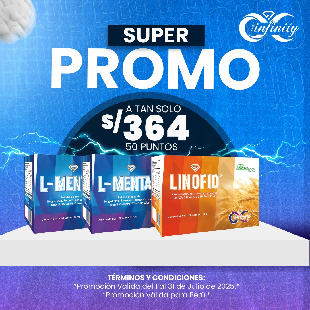 SUPER PROMO 2 L-MENTAL + 1 LINOFID