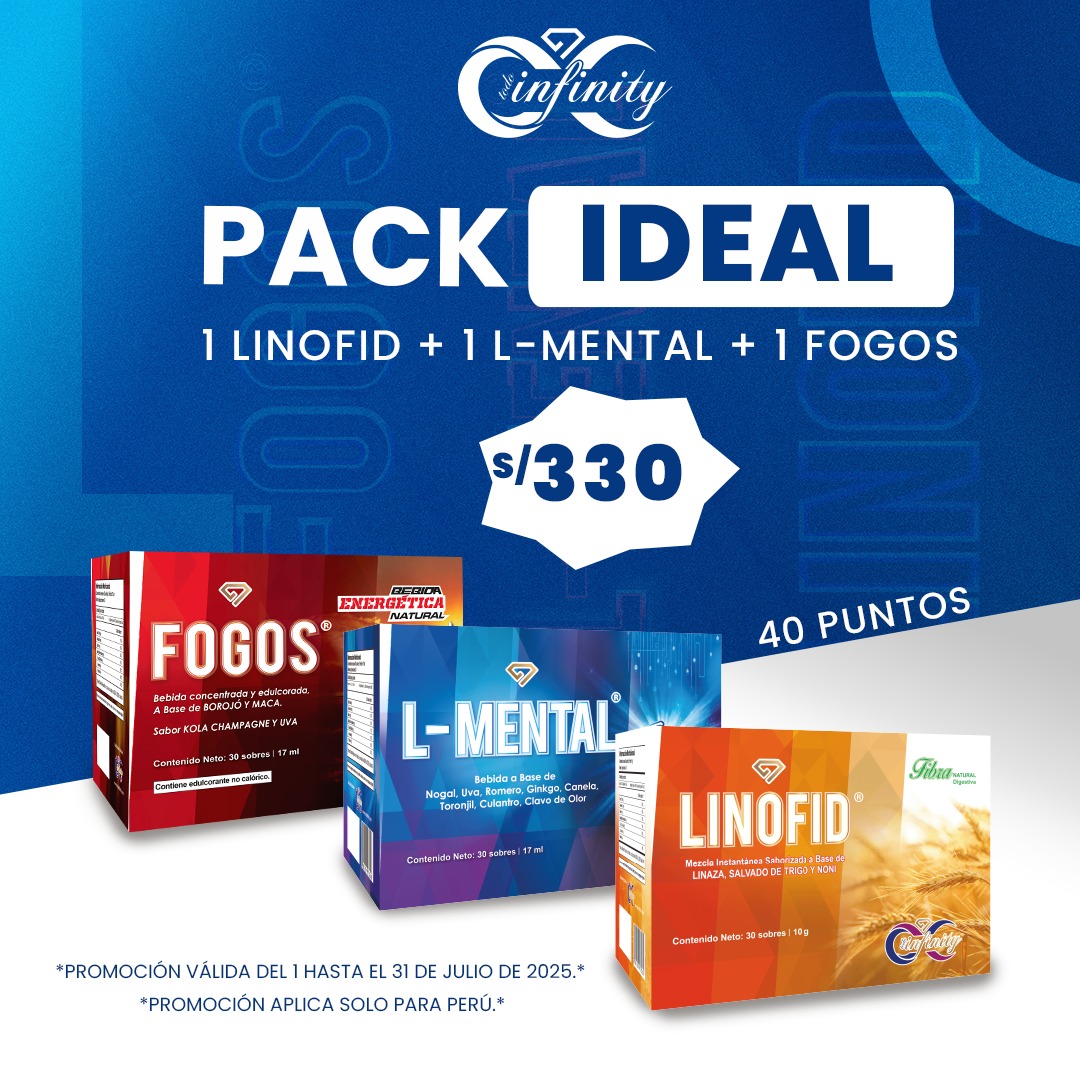 SUPER PROMO 1 FOGOS + 1 LINOFID+ 1 L-MENTAL
