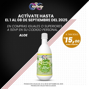 ACTIVACION TEMPRANA SEPTIEMBRE - ALOE