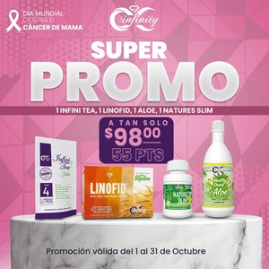 SUPER PROMO THEA + LINOFID + SLIM + ALOE