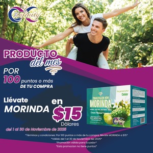 PRODUCTO DEL MES NOV - MORINDA