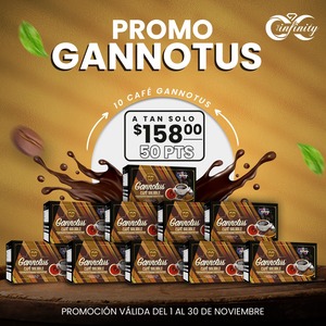 PROMO GANNOTUS x10 NOV.