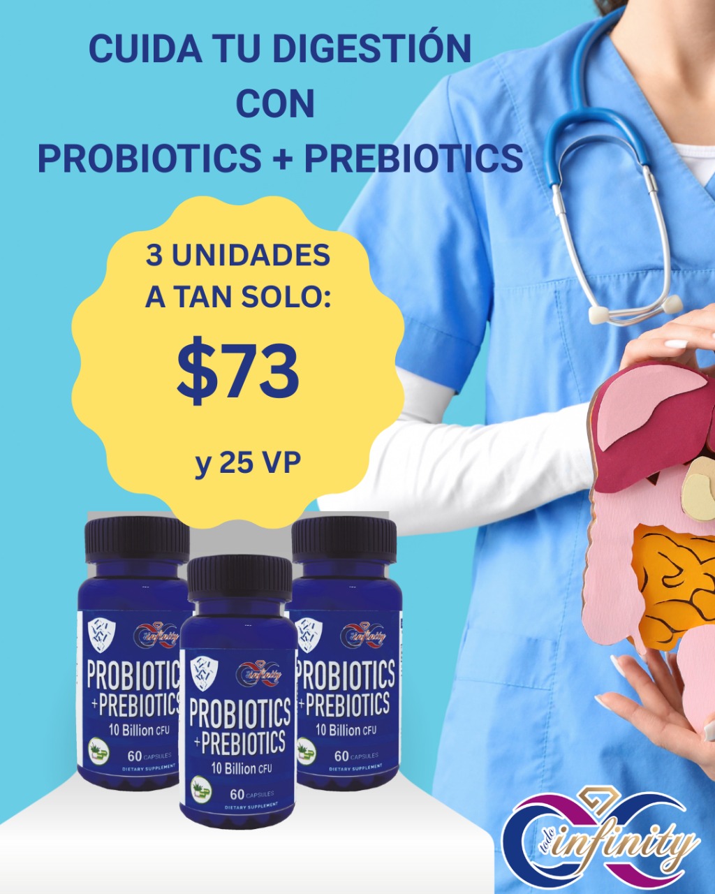 PROBIOTICO X 3