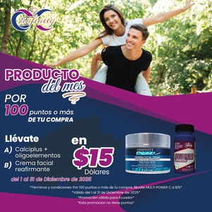 PRODUCTO DEL MES NOV - C. OLIGOELEMENTOS O CREMA FACIAL