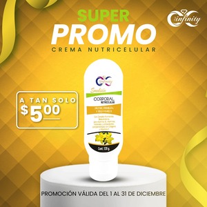 SUPER PROMO CREMA NUTRICELULAR