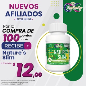 NUEVOS AFILIADOS NOV - NATURES SLIM