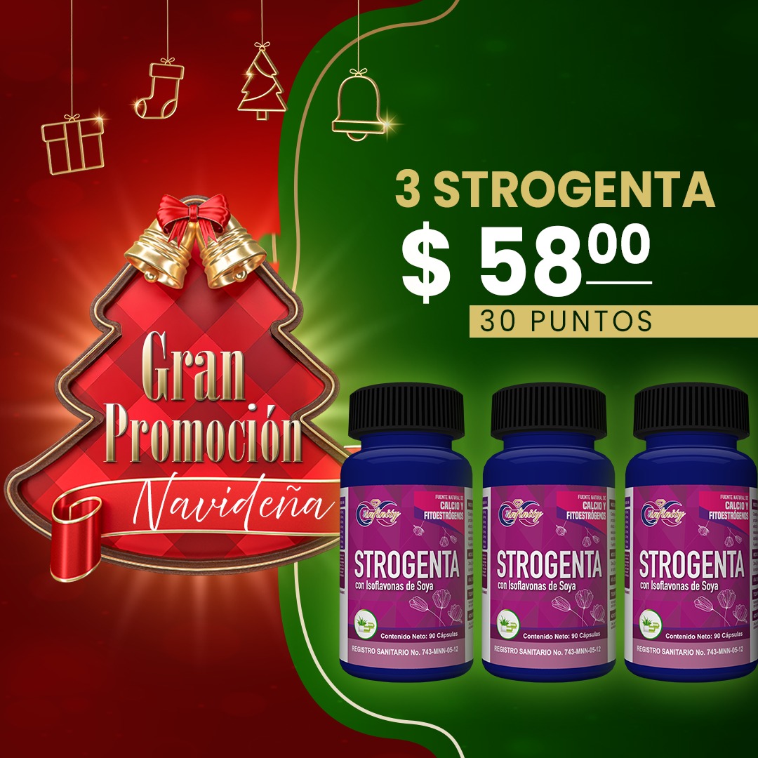 PROMO NAVIDAD STROGENTA X 3