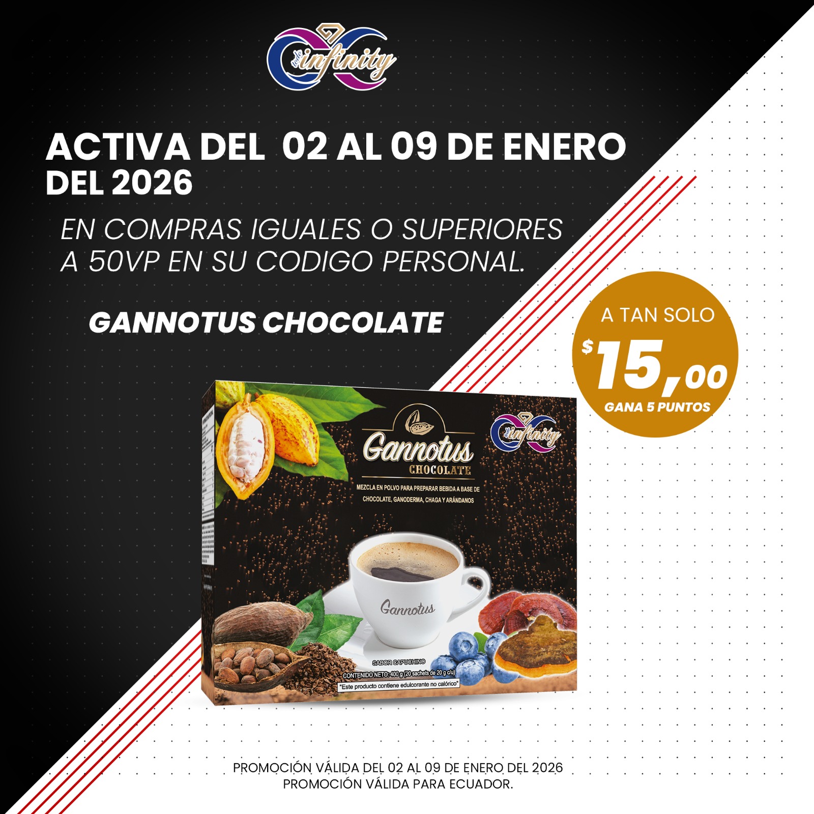 PROMO CHOCOLATE 50P