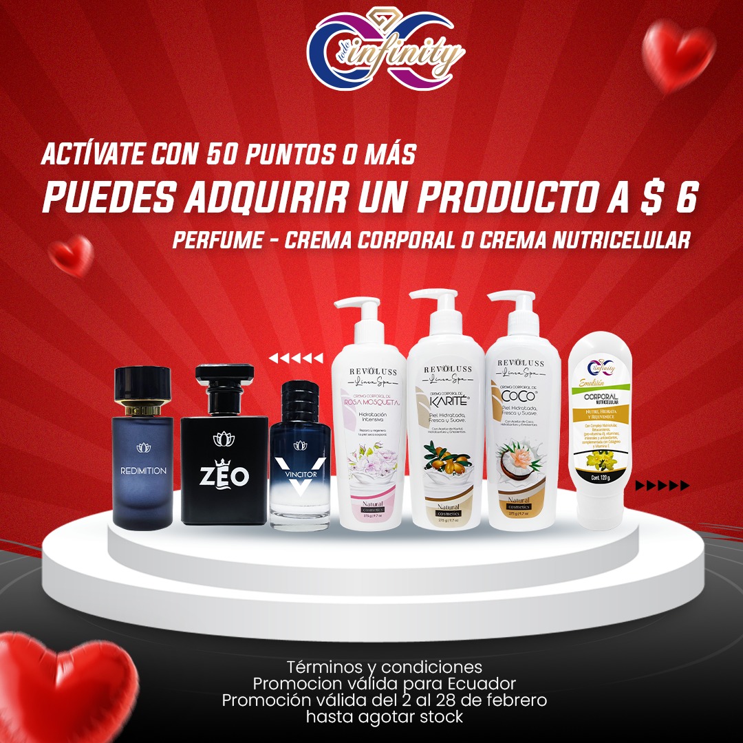 PROMO PERFUME 50 PTS O MAS