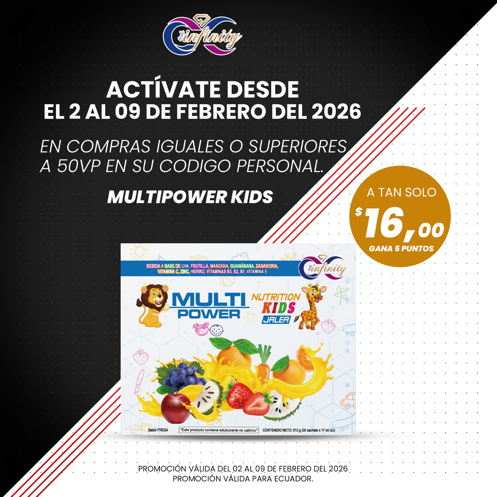 ACT. TEMPRANA  FEBRERO - MULTIPOWER KIDS