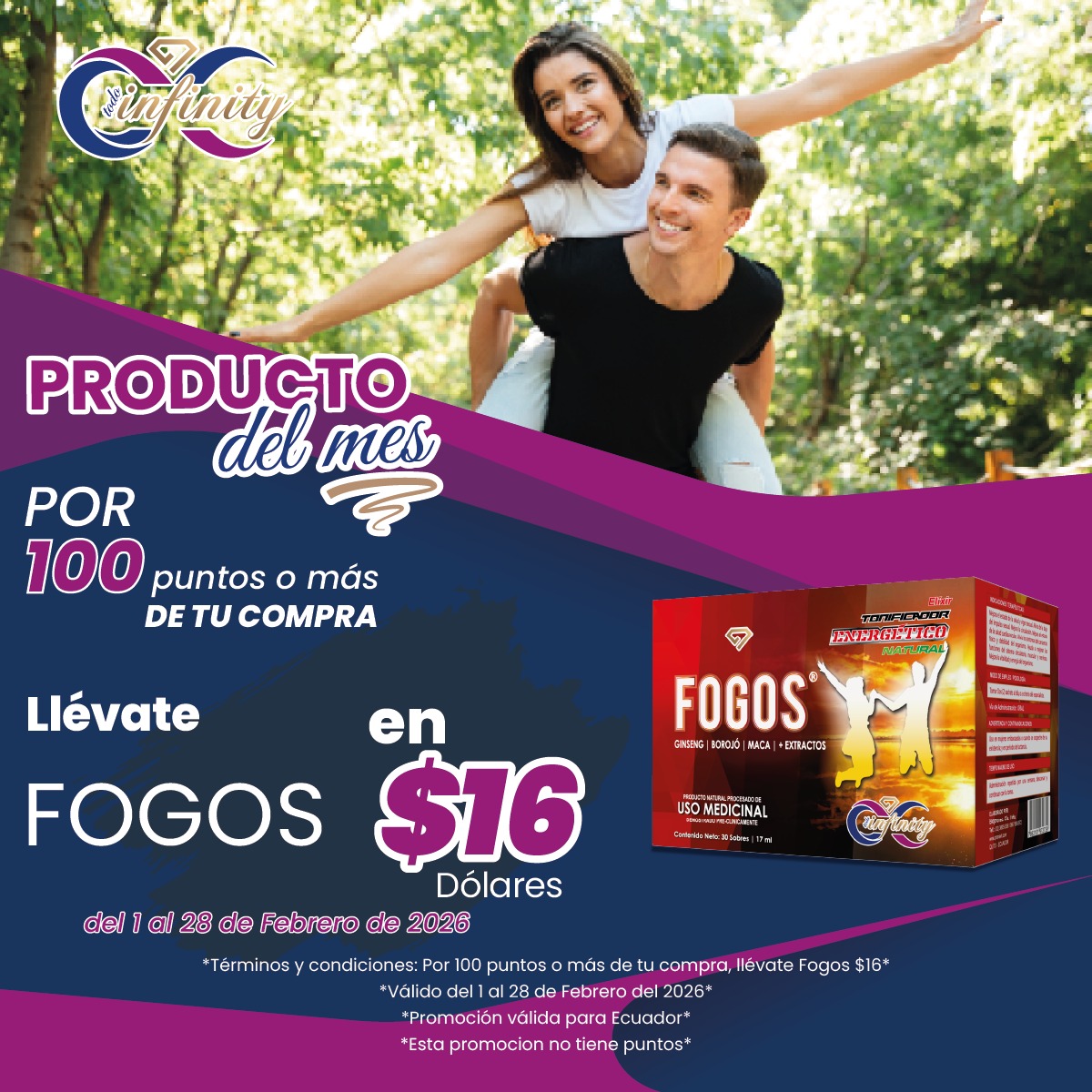 PRODUCT. MES FEBRERO FOGOS