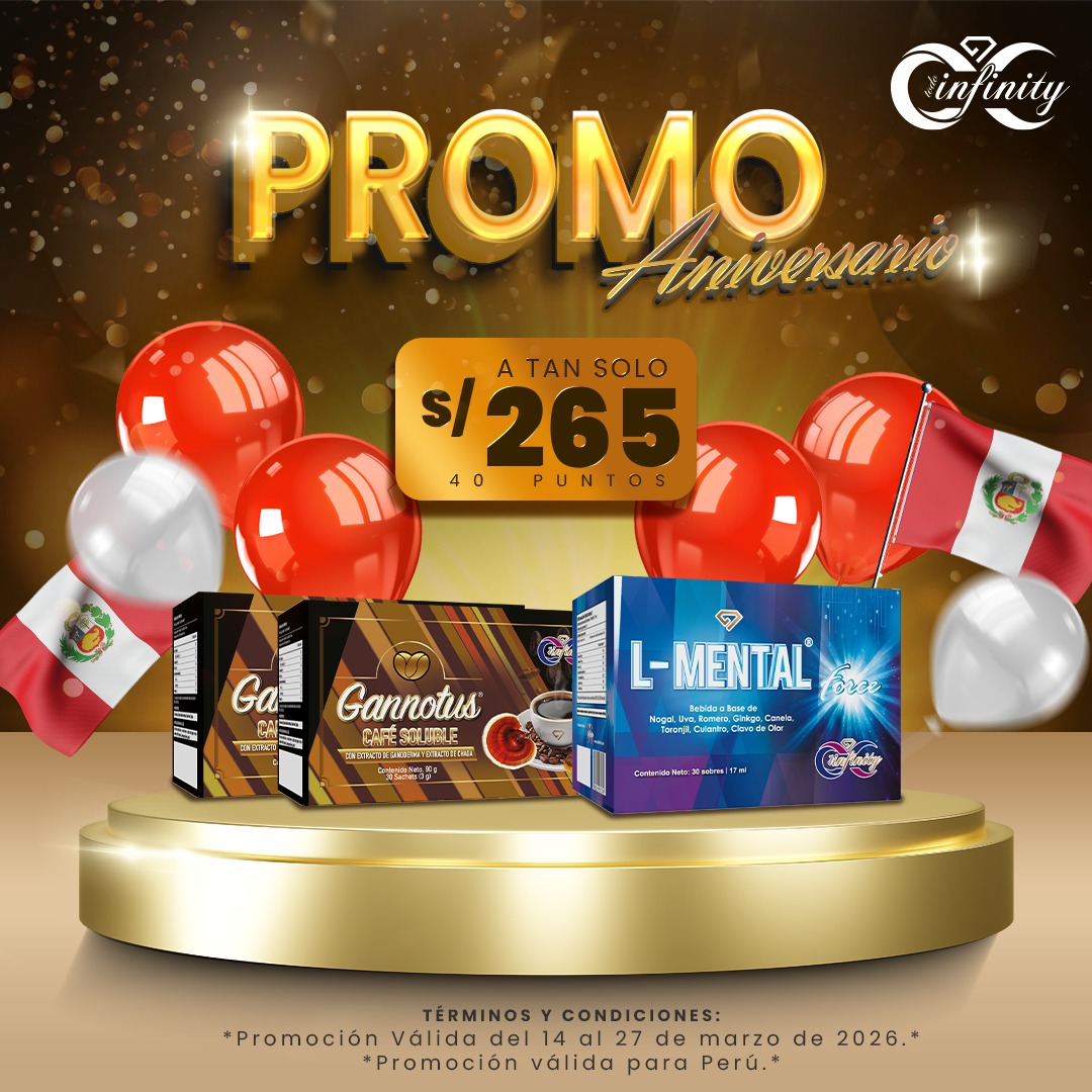 PROMO ANIVERSARIO 2 GANNOTUS + 1 L-MENTAL