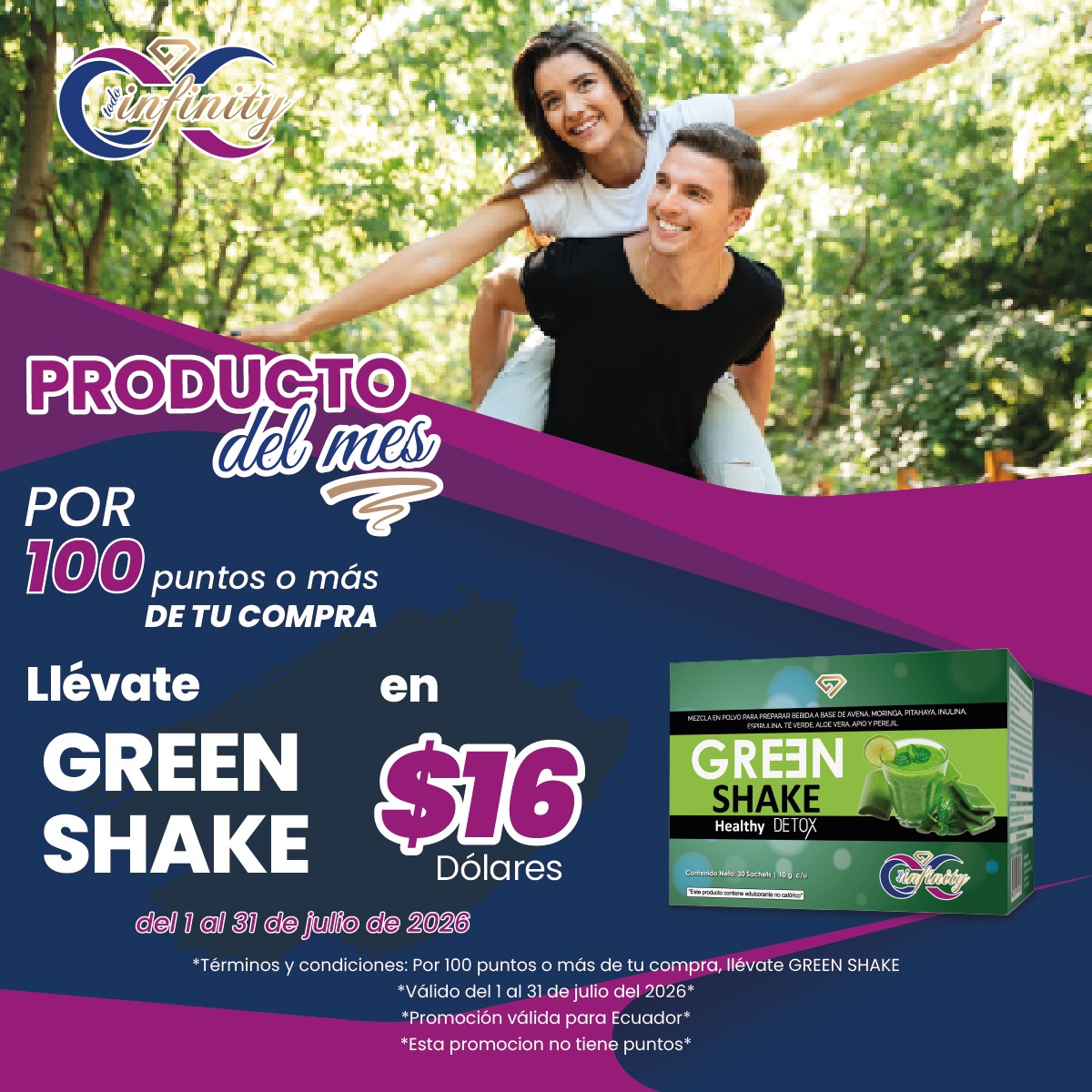 PRODUCTO DEL MES JULIO - GREEN SHAKE