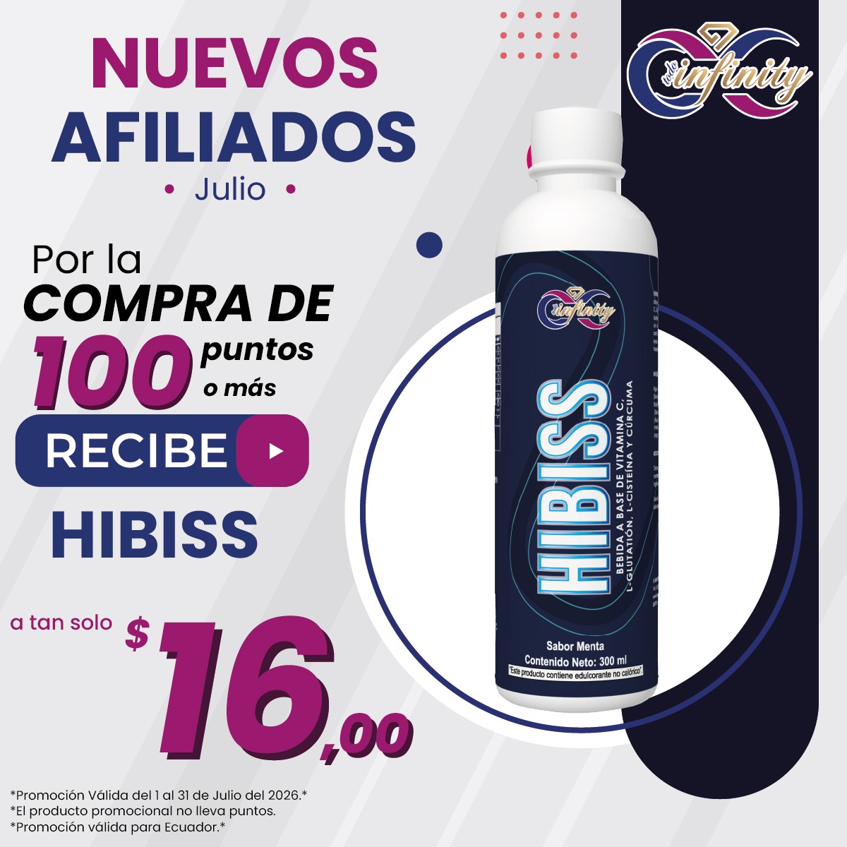 NUEVOS AFILIADOS - JULIO - HIBISS