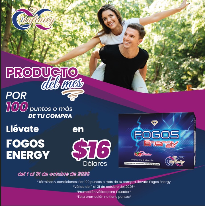 PRODUCTO DEL MES OCTUBRE - FOGOS ENERGY